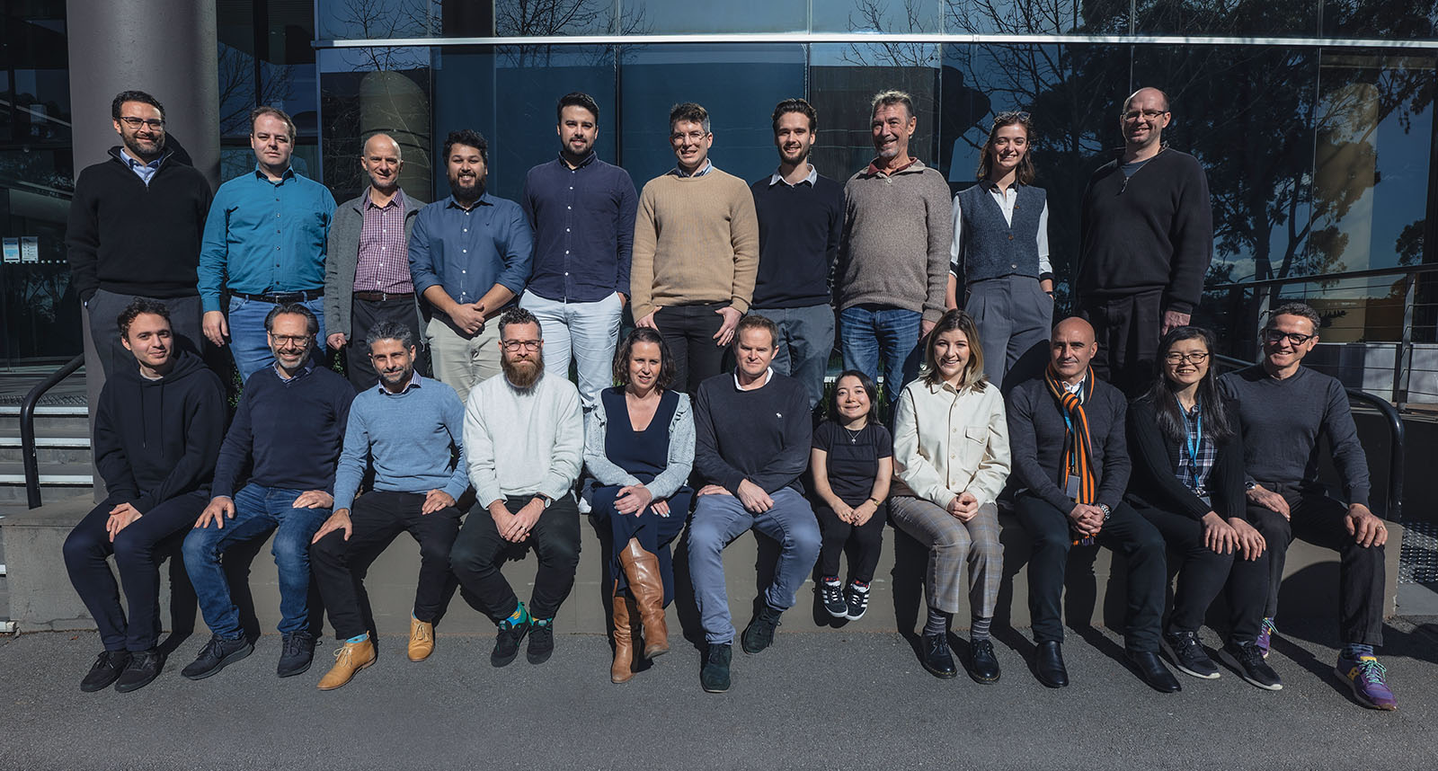 Group photo of the Atmo Biosciences team 2022